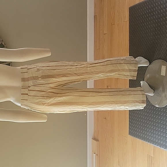 Modcloth Opportunity striped linen blend pants - Picture 4 of 12